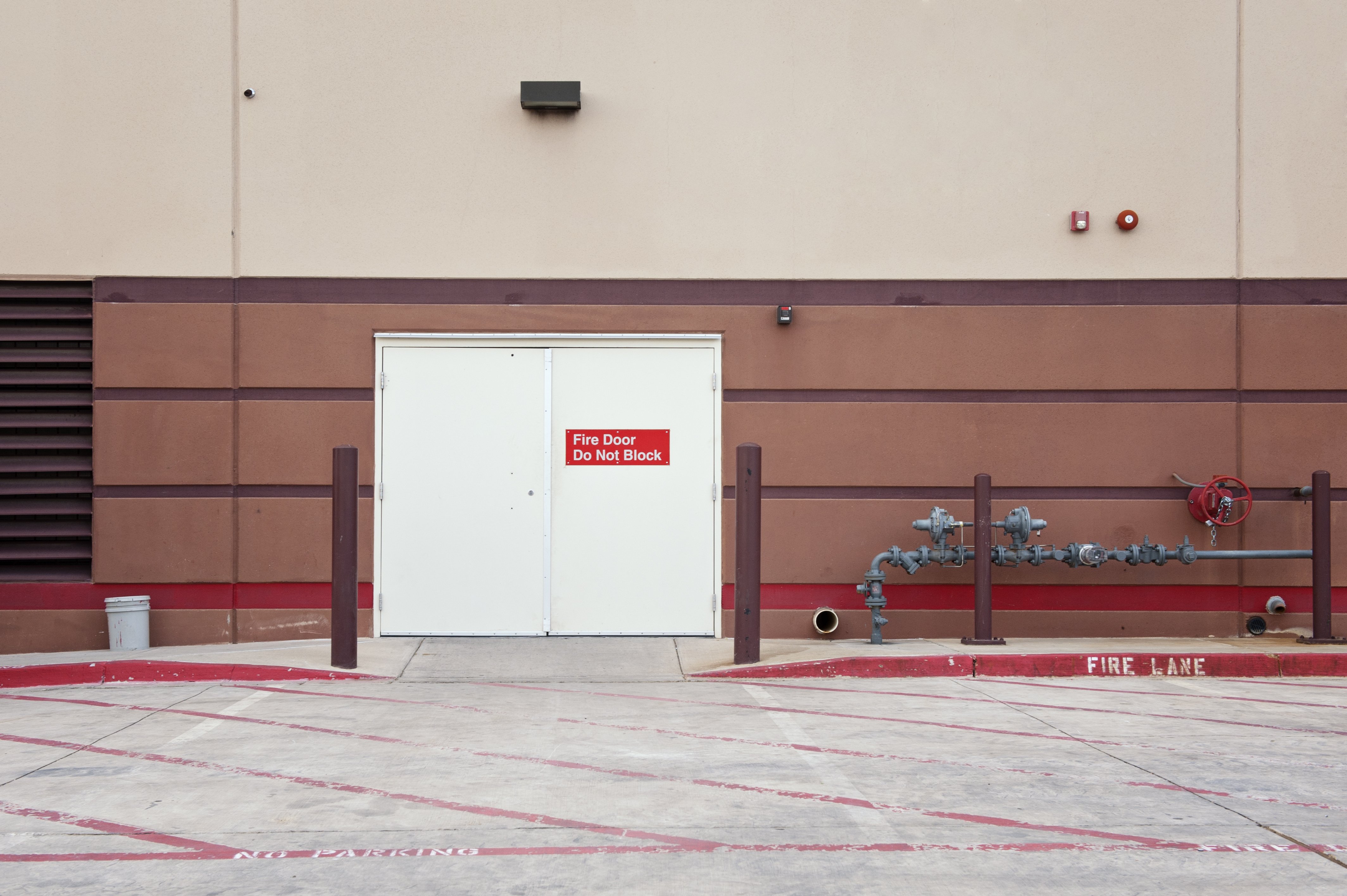 installation of fire exit doors